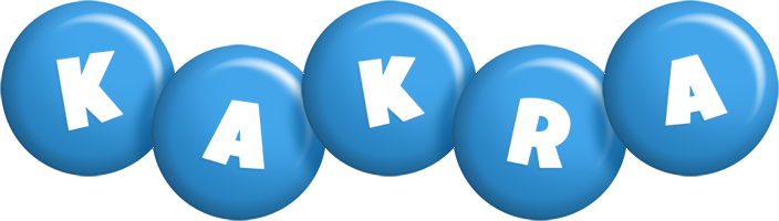 Kakra candy-blue logo