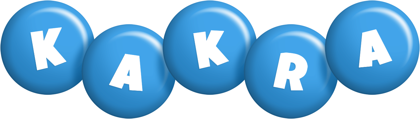 Kakra candy-blue logo