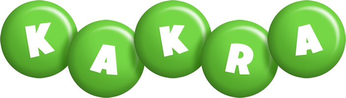 Kakra candy-green logo