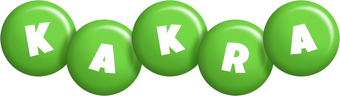 Kakra candy-green logo