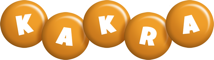 Kakra candy-orange logo