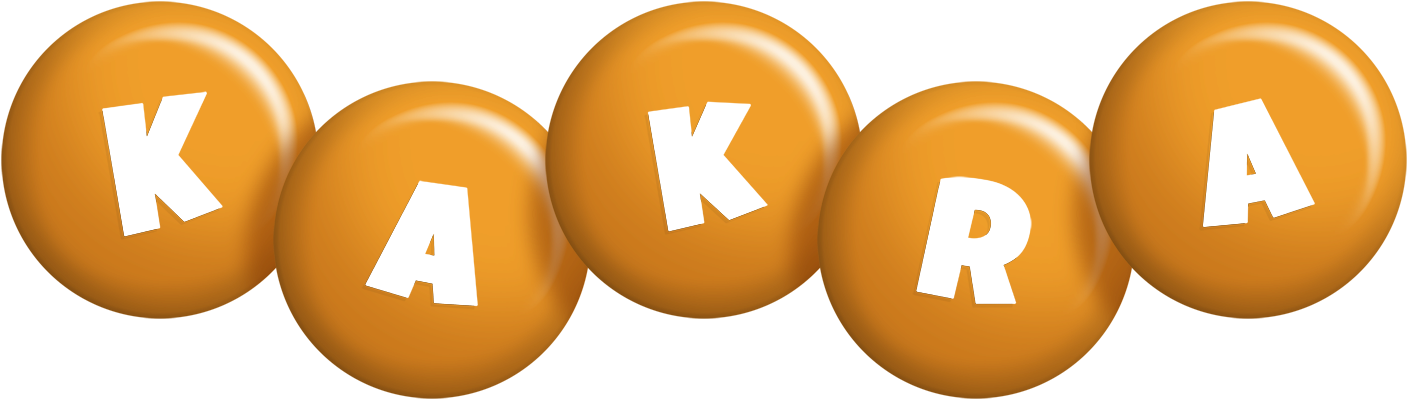 Kakra candy-orange logo