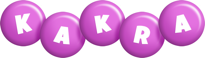 Kakra candy-purple logo