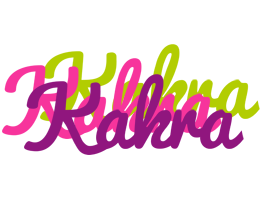 Kakra flowers logo