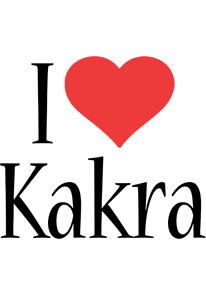 Kakra i-love logo