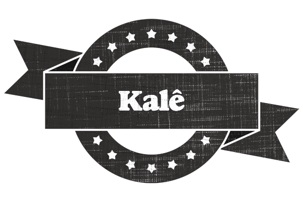 Kalê grunge logo