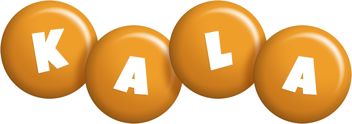 Kala candy-orange logo