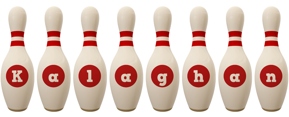 Kalaghan bowling-pin logo