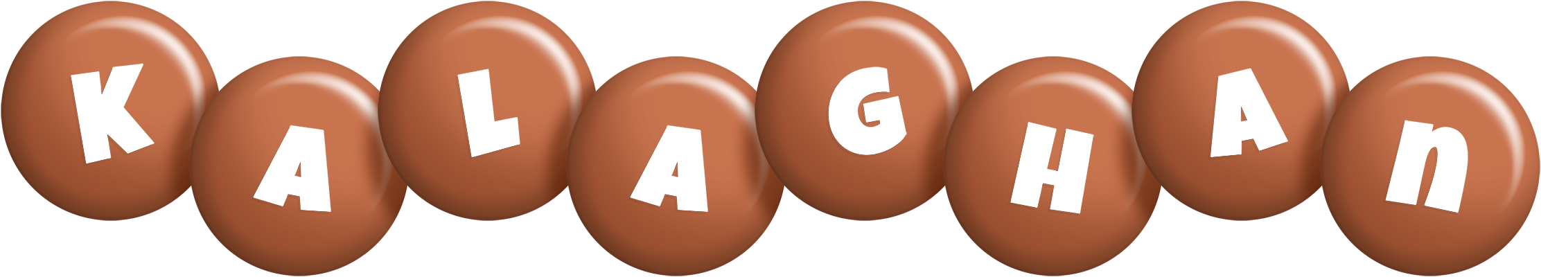 Kalaghan candy-brown logo