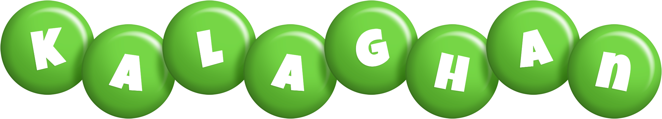 Kalaghan candy-green logo
