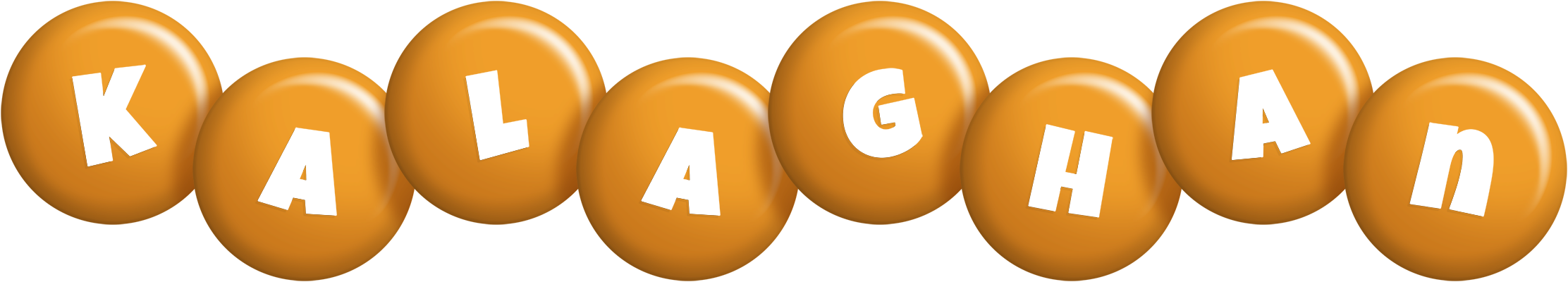 Kalaghan candy-orange logo