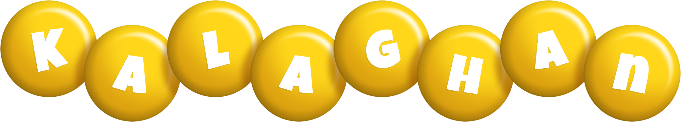 Kalaghan candy-yellow logo