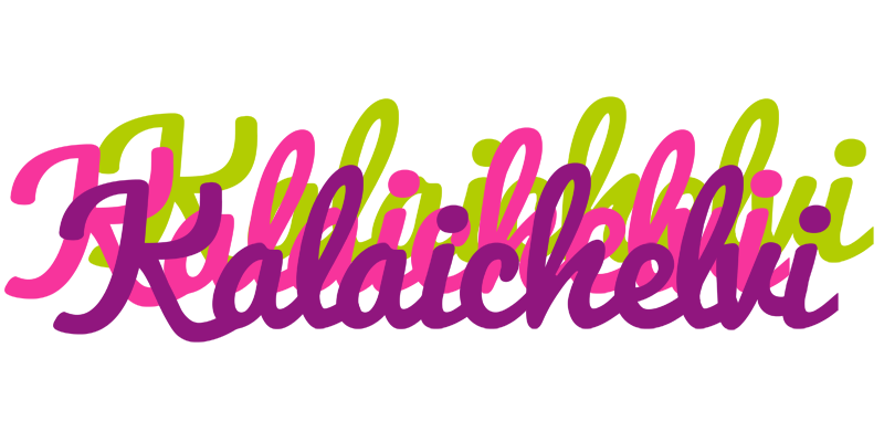 Kalaichelvi flowers logo