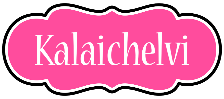 Kalaichelvi invitation logo