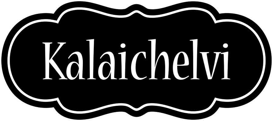Kalaichelvi welcome logo