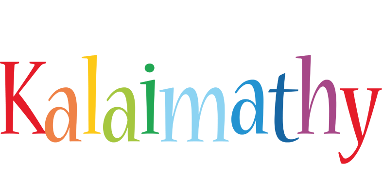 Kalaimathy birthday logo