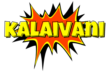 Kalaivani bazinga logo