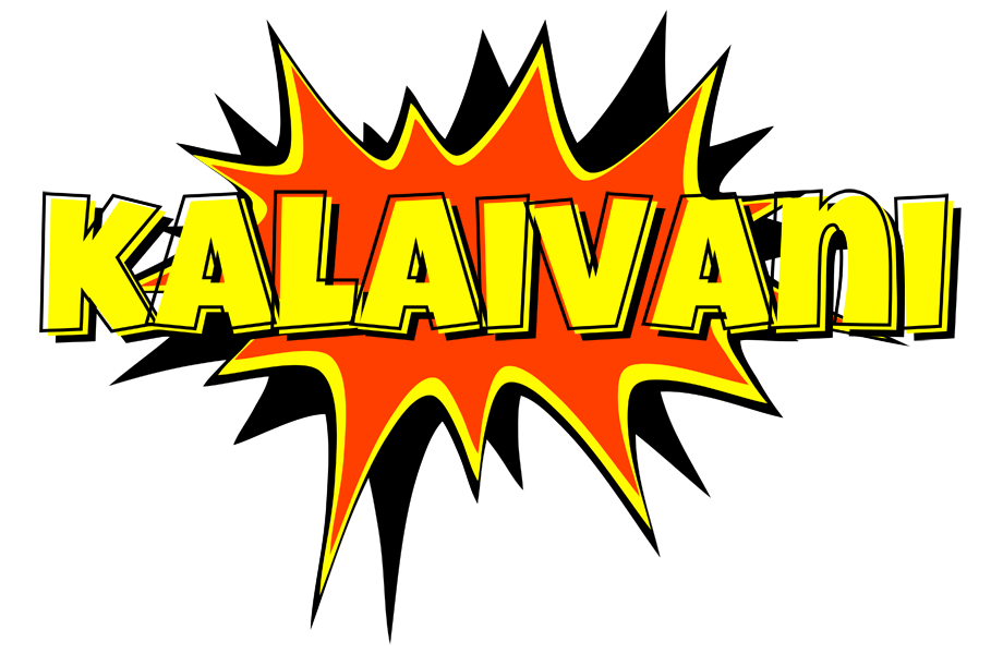 Kalaivani bazinga logo