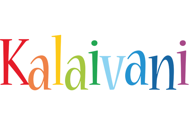 Kalaivani birthday logo