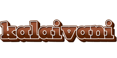 Kalaivani brownie logo