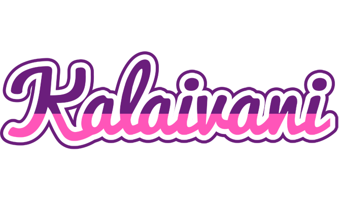 Kalaivani cheerful logo