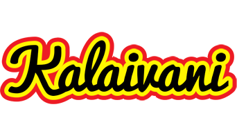 Kalaivani flaming logo