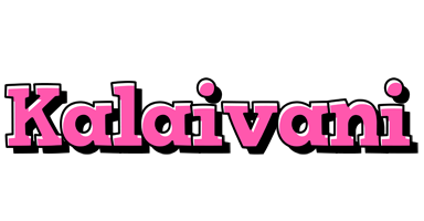 Kalaivani girlish logo
