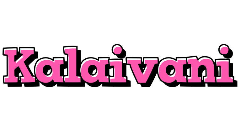 Kalaivani girlish logo
