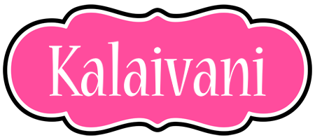 Kalaivani invitation logo