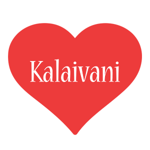 Kalaivani love logo