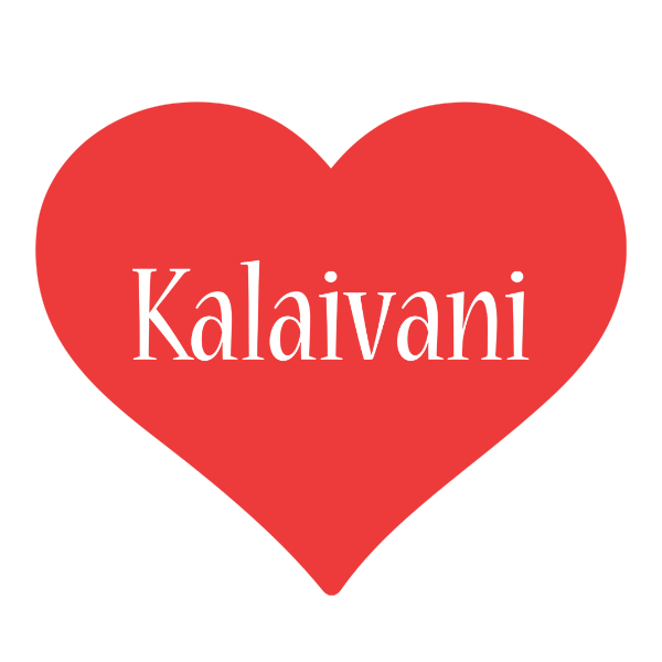 Kalaivani love logo