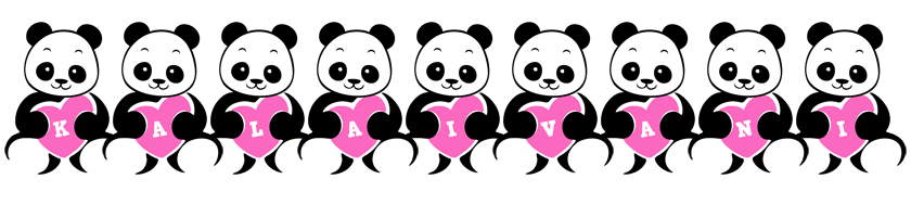 Kalaivani love-panda logo