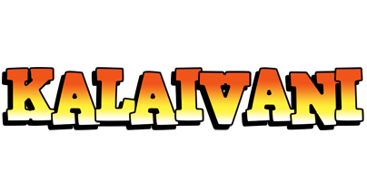 Kalaivani sunset logo