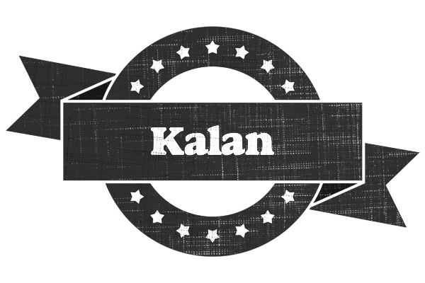 Kalan grunge logo