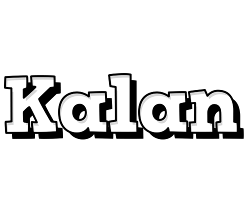 Kalan snowing logo