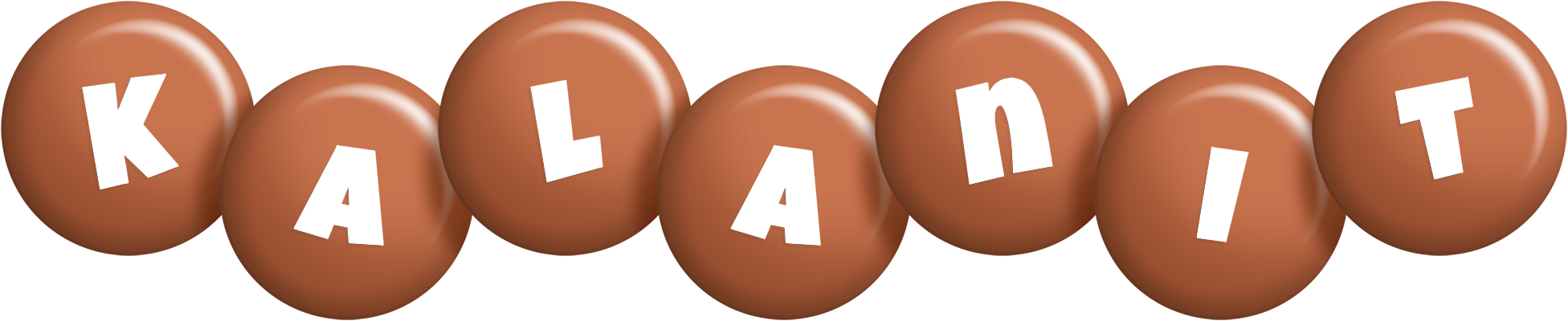 Kalanit candy-brown logo