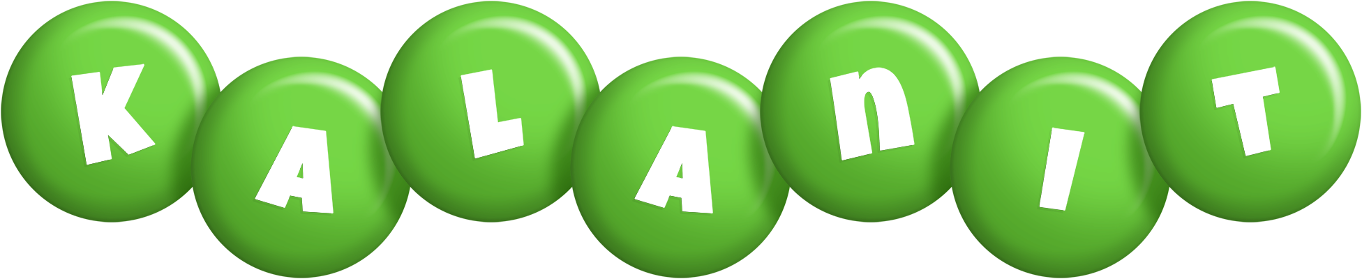 Kalanit candy-green logo