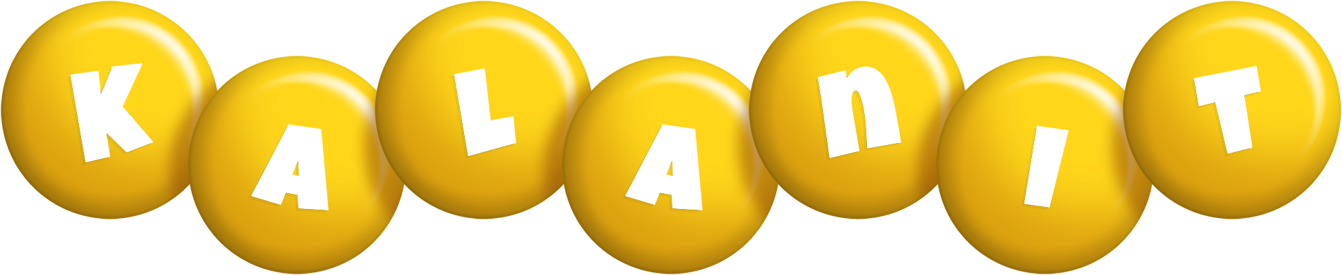 Kalanit candy-yellow logo