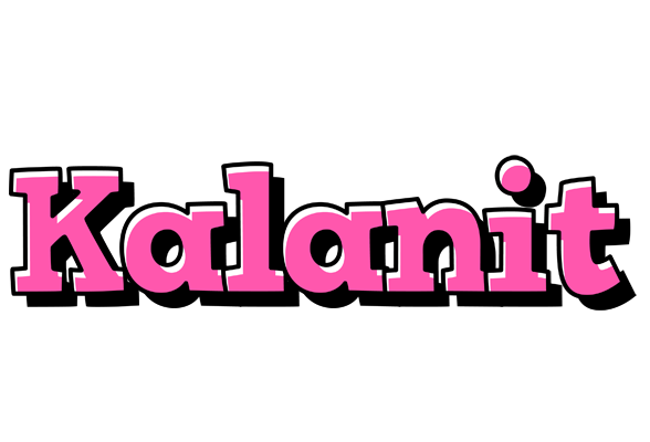 Kalanit girlish logo