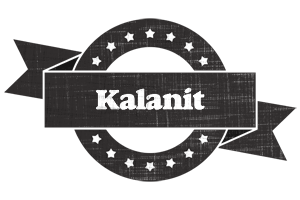 Kalanit grunge logo