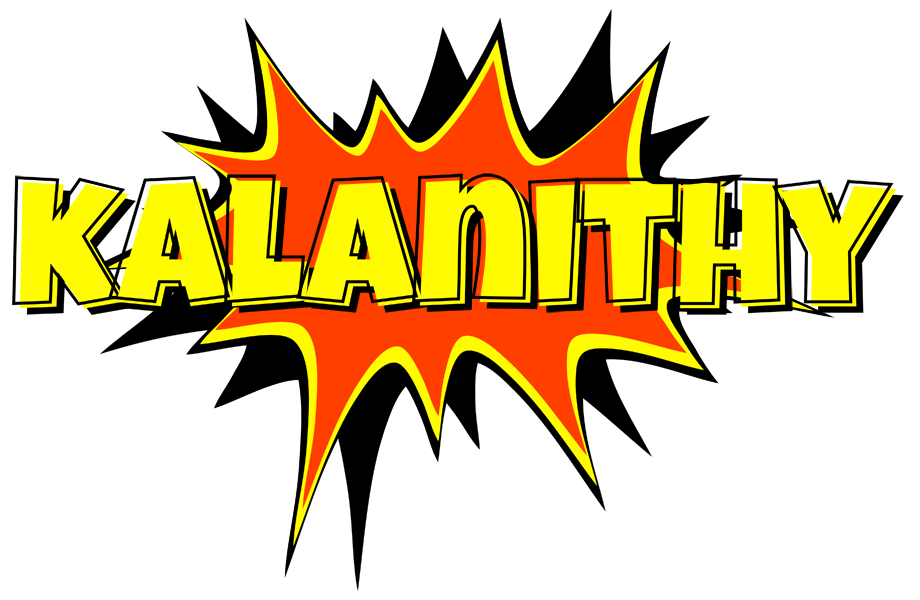 Kalanithy bazinga logo