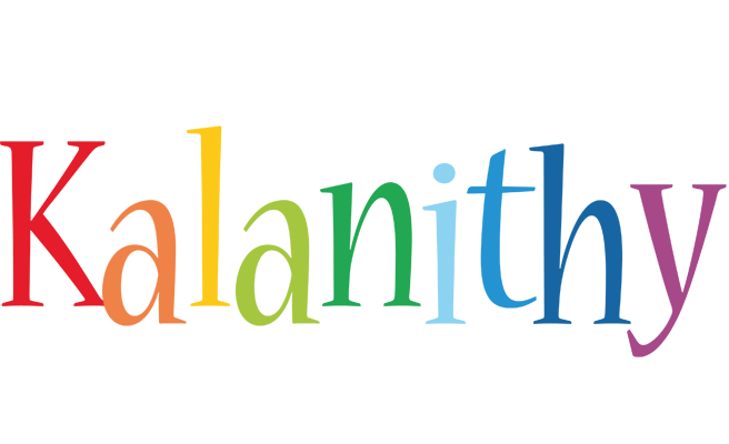 Kalanithy birthday logo
