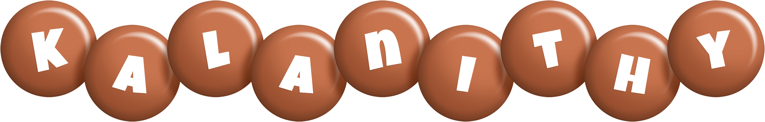 Kalanithy candy-brown logo