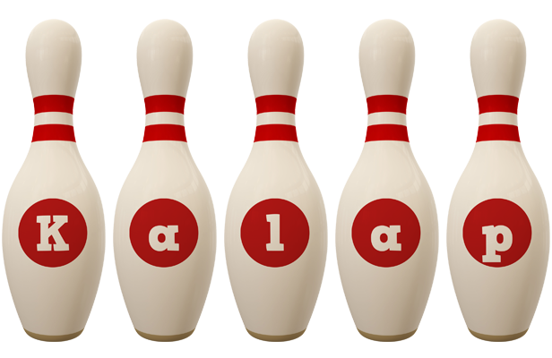 Kalap bowling-pin logo