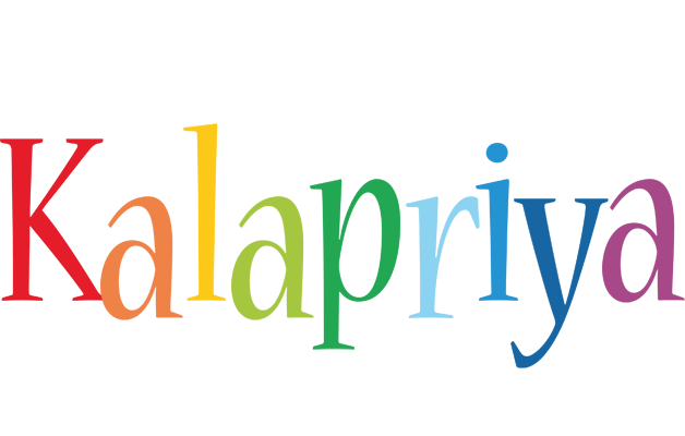 Kalapriya birthday logo