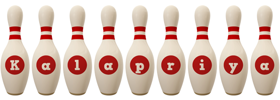 Kalapriya bowling-pin logo