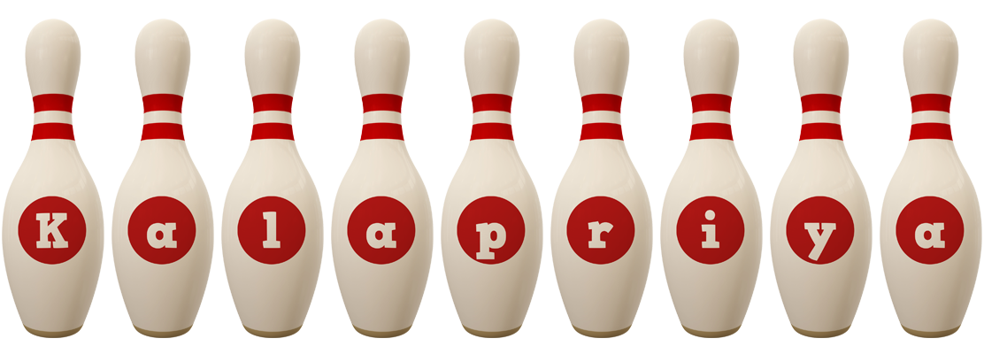 Kalapriya bowling-pin logo