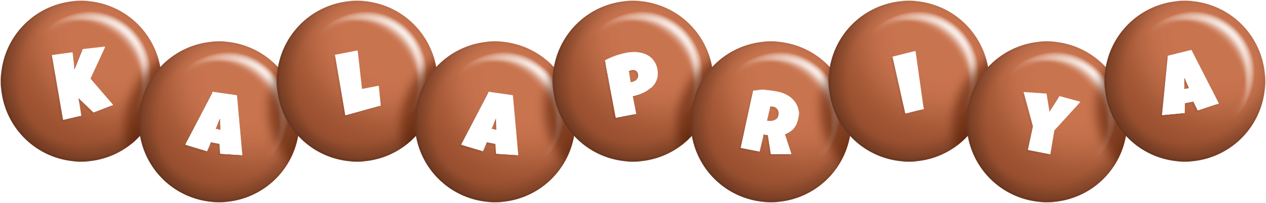 Kalapriya candy-brown logo