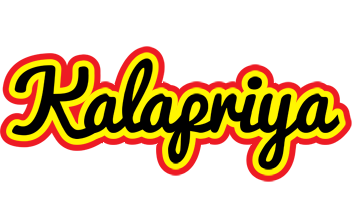 Kalapriya flaming logo