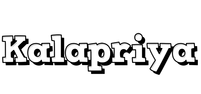 Kalapriya snowing logo